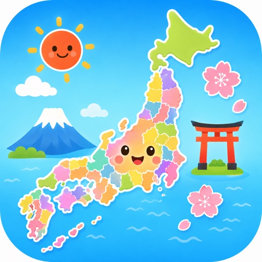 にっぽん地図ずかん 都道府県クイズ